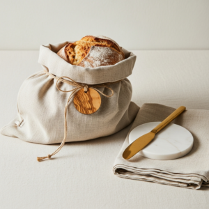 Linen Bread Bag